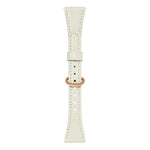 Cinturino per orologio in pelle vegana con fibbia a ferro di cavallo e testa piatta xDfind, 18mm, 20mm