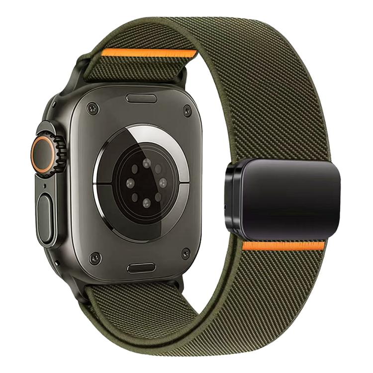 Cinturino per orologio xDfind in nylon elastico con fibbia magnetica, For Apple Watch 42 / 44 / 45 / 46 / 49mm, For Apple Watch 38 / 40 / 41 / S11 42mm