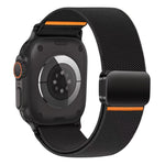 Cinturino per orologio xDfind in nylon elastico con fibbia magnetica, For Apple Watch 42 / 44 / 45 / 46 / 49mm, For Apple Watch 38 / 40 / 41 / S11 42mm