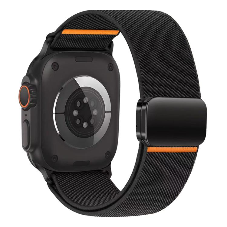 Cinturino per orologio xDfind in nylon elastico con fibbia magnetica, For Apple Watch 42 / 44 / 45 / 46 / 49mm, For Apple Watch 38 / 40 / 41 / S11 42mm