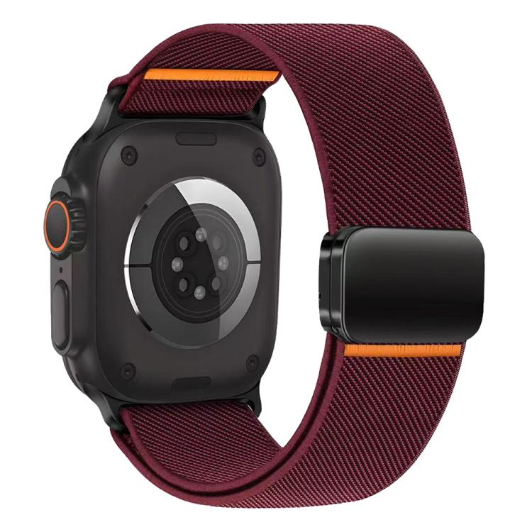 Cinturino per orologio xDfind in nylon elastico con fibbia magnetica, For Apple Watch 42 / 44 / 45 / 46 / 49mm, For Apple Watch 38 / 40 / 41 / S11 42mm