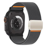 Cinturino per orologio xDfind in nylon elastico con fibbia magnetica, For Apple Watch 42 / 44 / 45 / 46 / 49mm, For Apple Watch 38 / 40 / 41 / S11 42mm