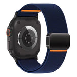 Cinturino per orologio xDfind in nylon elastico con fibbia magnetica, For Apple Watch 42 / 44 / 45 / 46 / 49mm, For Apple Watch 38 / 40 / 41 / S11 42mm