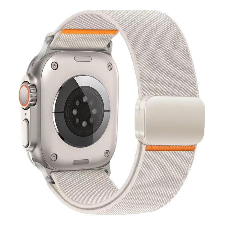 Cinturino per orologio xDfind in nylon elastico con fibbia magnetica, For Apple Watch 42 / 44 / 45 / 46 / 49mm, For Apple Watch 38 / 40 / 41 / S11 42mm