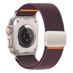 Cinturino per orologio xDfind in nylon elastico con fibbia magnetica, For Apple Watch 42 / 44 / 45 / 46 / 49mm, For Apple Watch 38 / 40 / 41 / S11 42mm