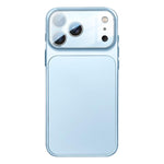 Custodia per telefono ibrida in TPU acrilico satinato con pellicola protettiva per obiettivo., For iPhone 17 Pro Max, For iPhone 17 Pro