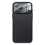 Custodia per telefono ibrida in TPU acrilico satinato con pellicola protettiva per obiettivo., For iPhone 17 Pro Max, For iPhone 17 Pro