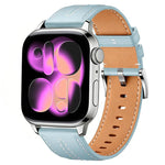 Cinturino per orologio xDfind in ecopelle con texture effetto pelle bovina composita, For Apple Watch 42 / 44 / 45 / 46 / 49mm
