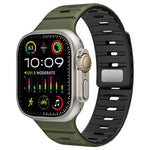 Cinturino per orologio in silicone con fibbia magnetica Norman di xDfind, For Apple Watch 42 / 44 / 45 / 46 / 49mm, For Apple Watch 38 / 40 / 41 / S11 42mm