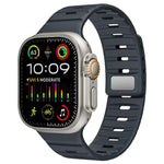 Cinturino per orologio in silicone con fibbia magnetica Norman di xDfind, For Apple Watch 42 / 44 / 45 / 46 / 49mm, For Apple Watch 38 / 40 / 41 / S11 42mm