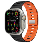 Cinturino per orologio in silicone con fibbia magnetica Norman di xDfind, For Apple Watch 42 / 44 / 45 / 46 / 49mm, For Apple Watch 38 / 40 / 41 / S11 42mm