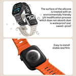 Cinturino per orologio in silicone con fibbia magnetica Norman di xDfind, For Apple Watch 42 / 44 / 45 / 46 / 49mm, For Apple Watch 38 / 40 / 41 / S11 42mm