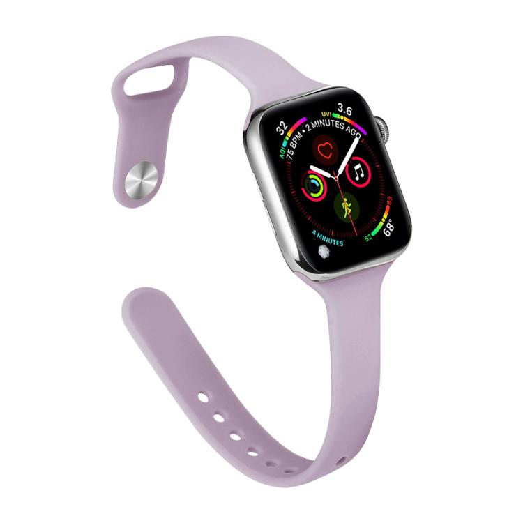 Cinturino per orologio in silicone con fibbia inversa xDfind per vita piccola, For Apple Watch 42 / 44 / 45 / 46 / 49mm, For Apple Watch 38 / 40 / 41 / S11 42mm