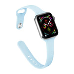 Cinturino per orologio in silicone con fibbia inversa xDfind per vita piccola, For Apple Watch 42 / 44 / 45 / 46 / 49mm, For Apple Watch 38 / 40 / 41 / S11 42mm