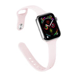 Cinturino per orologio in silicone con fibbia inversa xDfind per vita piccola, For Apple Watch 42 / 44 / 45 / 46 / 49mm, For Apple Watch 38 / 40 / 41 / S11 42mm