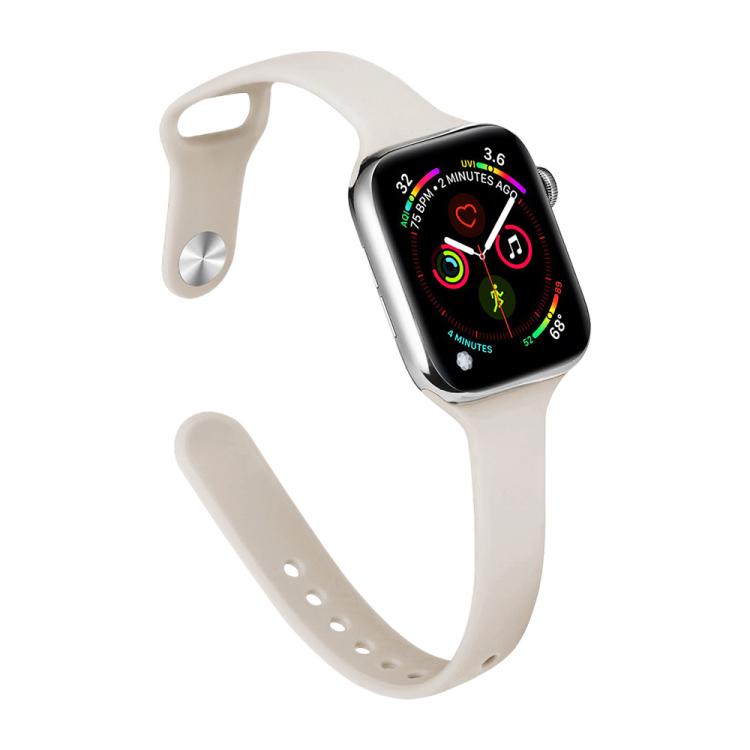 Cinturino per orologio in silicone con fibbia inversa xDfind per vita piccola, For Apple Watch 42 / 44 / 45 / 46 / 49mm, For Apple Watch 38 / 40 / 41 / S11 42mm