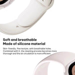 Cinturino per orologio in silicone con fibbia inversa xDfind per vita piccola, For Apple Watch 42 / 44 / 45 / 46 / 49mm, For Apple Watch 38 / 40 / 41 / S11 42mm