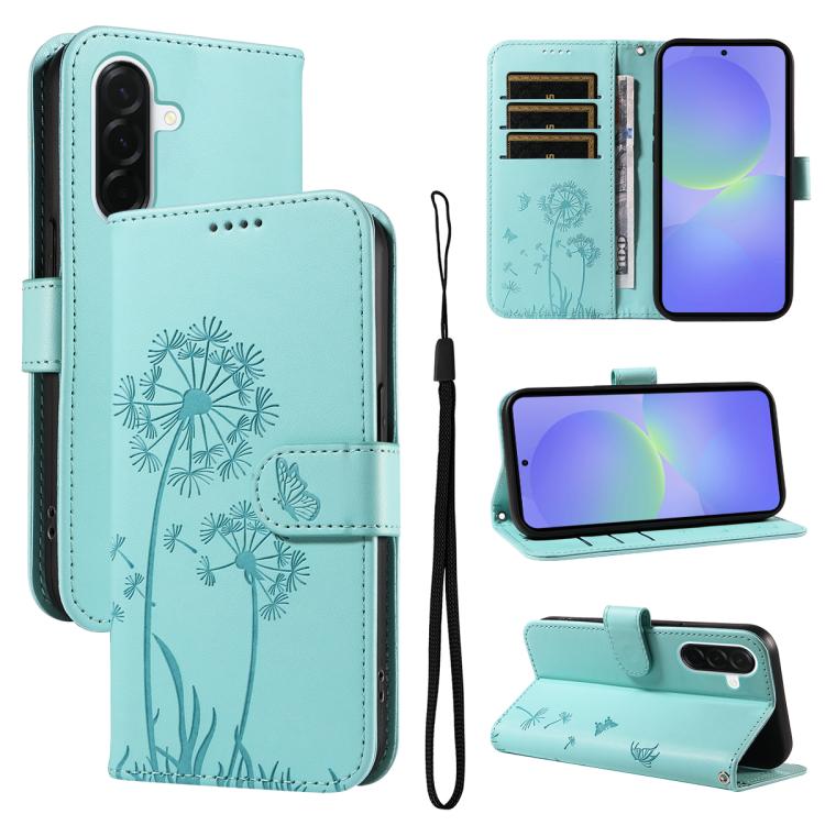 Custodia per telefono in pelle con motivo a rilievo di dente di leone., For Samsung Galaxy A57 5G, For Samsung Galaxy A37 5G, For Galaxy A27 5G
