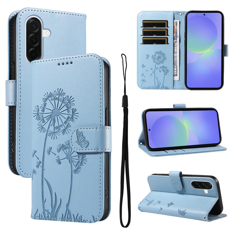 Custodia per telefono in pelle con motivo a rilievo di dente di leone., For Samsung Galaxy A57 5G, For Samsung Galaxy A37 5G, For Galaxy A27 5G