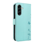 Custodia per telefono in pelle con motivo a rilievo di dente di leone., For Samsung Galaxy A57 5G, For Samsung Galaxy A37 5G, For Galaxy A27 5G