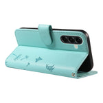 Custodia per telefono in pelle con motivo a rilievo di dente di leone., For Samsung Galaxy A57 5G, For Samsung Galaxy A37 5G, For Galaxy A27 5G