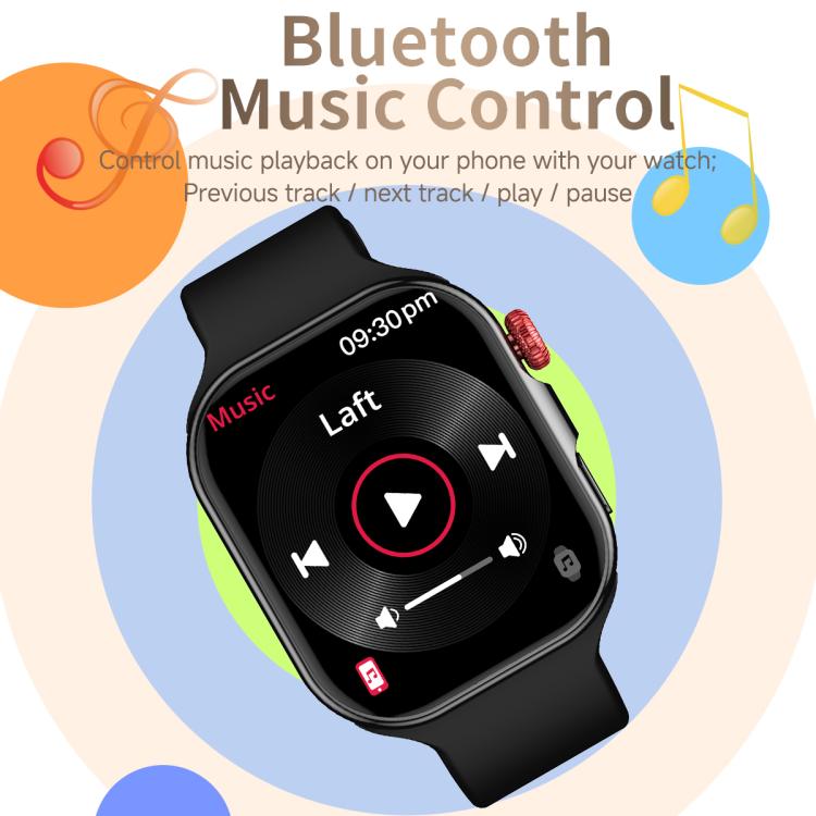 Smartwatch sportivo CY39 con schermo a colori HD da 2,02 pollici, supporto per chiamate Bluetooth e monitoraggio della salute.