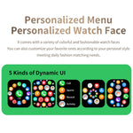 Smartwatch sportivo CY39 con schermo a colori HD da 2,02 pollici, supporto per chiamate Bluetooth e monitoraggio della salute.