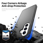 Custodia per telefono ibrida in TPU e PC della serie Yind di DUX DUCIS., For Samsung Galaxy A57 5G, For Samsung Galaxy A37 / A36 / A56 5G, For Galaxy A27 5G
