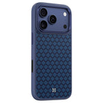 Custodia magnetica antiurto Benks Y3 in Kevlar con motivo a diamante per telefono, For iPhone 17 Pro Max, For iPhone 17 Pro