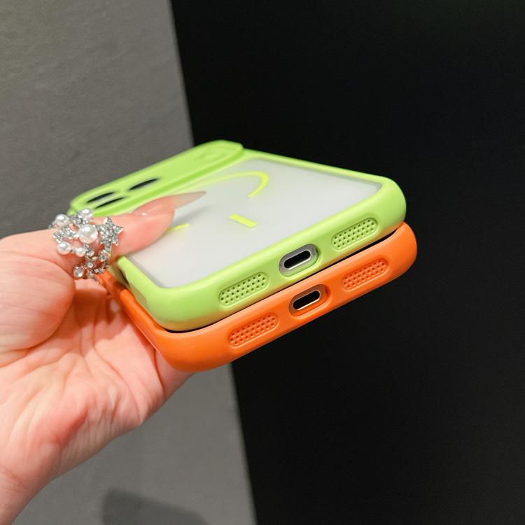 Custodia magnetica per telefono con effetto rinfrescante sulla pelle., For iPhone 16 Pro, For iPhone 15 Pro Max, For iPhone 15 Pro, For iPhone 15 Plus