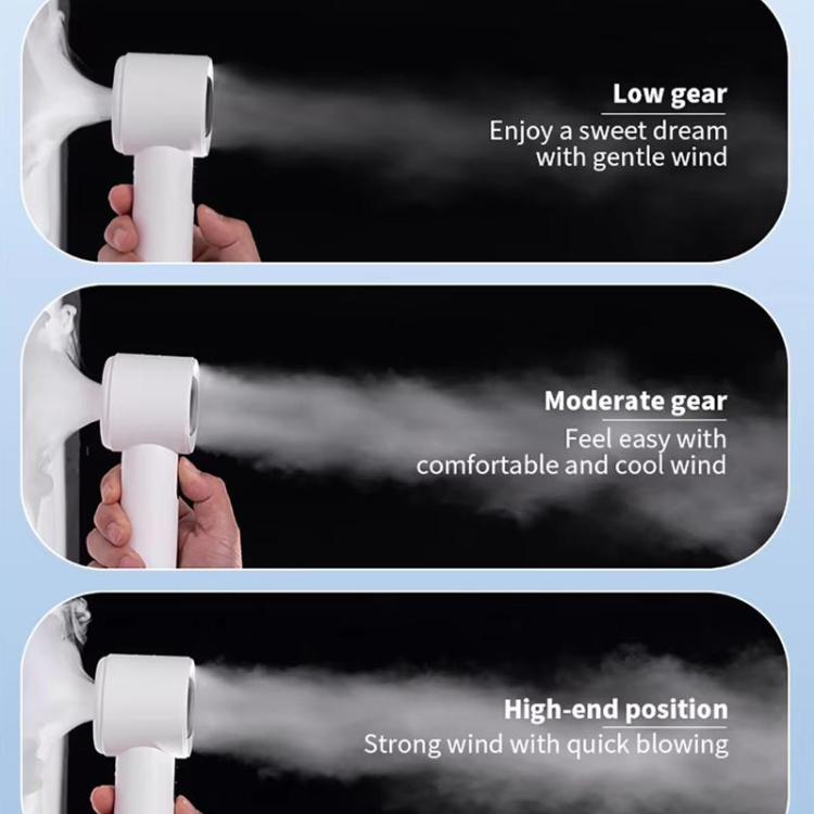 Ventilatore portatile ad alta velocità a 100 velocità, senza pale, mini ventilatore digitale, piccolo ventilatore, 1800mAh, 3000mAh
