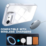 Custodia per telefono con cornice magnetica e supporto per obiettivo con effetto sfumato glitterato, For iPhone 17e / 16e, For iPhone 17 Pro Max, For iPhone 17 Pro, For iPhone 17