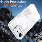 Custodia per telefono con cornice magnetica e supporto per obiettivo con effetto sfumato glitterato, For iPhone 17e / 16e, For iPhone 17 Pro Max, For iPhone 17 Pro, For iPhone 17