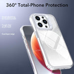 Custodia per telefono con cornice magnetica e supporto per obiettivo con effetto sfumato glitterato, For iPhone 14 Pro Max, For iPhone 13 Pro Max, For iPhone 13 Pro