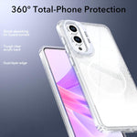 Custodia per telefono con cornice magnetica e supporto per obiettivo con effetto sfumato glitterato, For Samsung Galaxy S25 Edge 5G, For Samsung Galaxy S25 / S24 5G, For Samsung Galaxy S25+ / S24+ 5G, For Samsung Galaxy S25 Ultra 5G