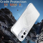 Custodia per telefono con cornice magnetica e supporto per obiettivo con effetto sfumato glitterato, For Samsung Galaxy S25 Edge 5G, For Samsung Galaxy S25 / S24 5G, For Samsung Galaxy S25+ / S24+ 5G, For Samsung Galaxy S25 Ultra 5G