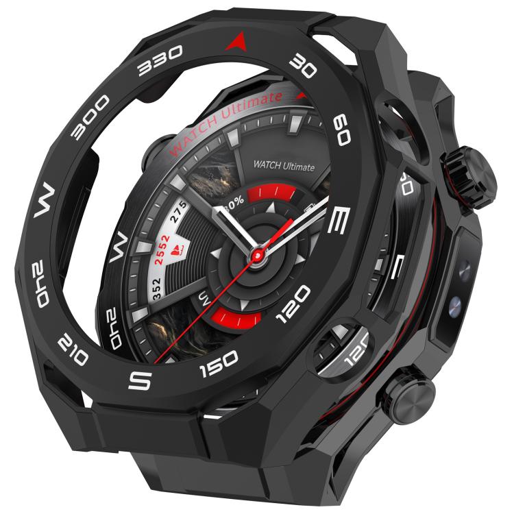 Cover protettiva per orologio xDfind Hollow PC con pellicola temperata, For Huawei Watch Ultimate 2