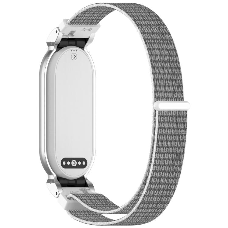 Cinturino per orologio xDfind con struttura in metallo e chiusura a strappo in nylon integrata., For Plaud NotePin AI