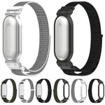 Cinturino per orologio xDfind con struttura in metallo e chiusura a strappo in nylon integrata., For Plaud NotePin AI