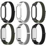 Cinturino per orologio xDfind con struttura in metallo e chiusura a strappo in nylon integrata., For Plaud NotePin AI