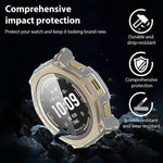 Custodia protettiva per orologio xDfind con pellicola temperata integrata nel PC., For Amazfit T-Rex 3 Pro 44mm, For Amazfit T-Rex 3 Pro 48mm