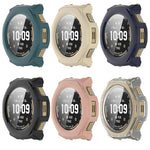 Custodia protettiva per orologio xDfind con pellicola temperata integrata nel PC., For Amazfit T-Rex 3 Pro 44mm, For Amazfit T-Rex 3 Pro 48mm