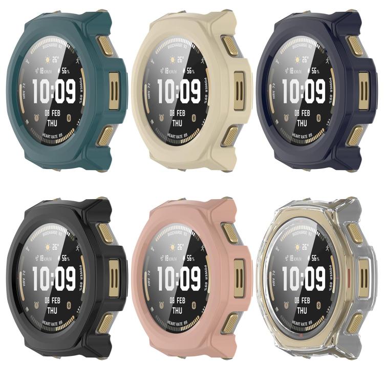 Custodia protettiva per orologio xDfind con pellicola temperata integrata nel PC., For Amazfit T-Rex 3 Pro 44mm, For Amazfit T-Rex 3 Pro 48mm