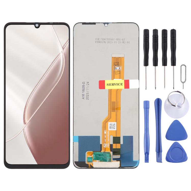 Schermo LCD OEM con digitalizzatore, assemblaggio completo, For Itel City 200s, For Itel Power 80, For Itel A100Cs, For Itel A100 Pro, For Itel A200+, For Itel A200, For Itel City 200 C681LN, For Itel A100C, For Itel A100, For Itel A95                 ...