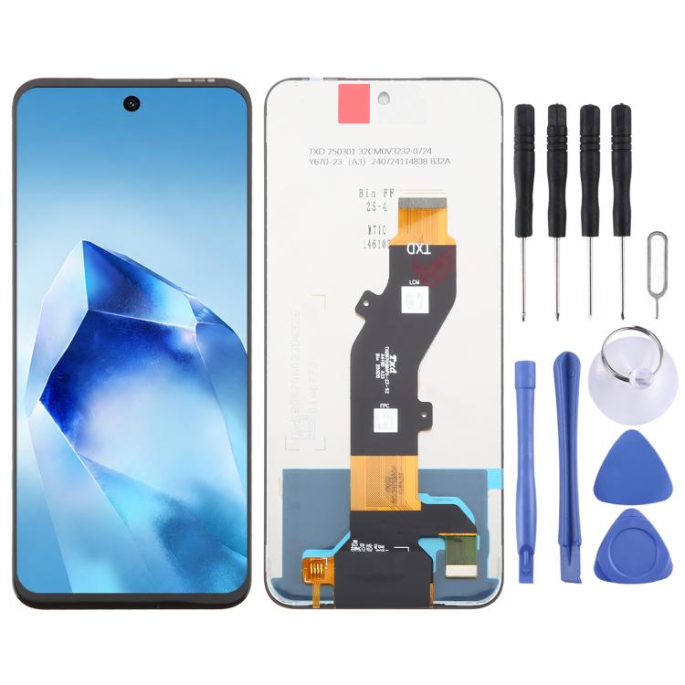 Schermo LCD OEM con digitalizzatore, assemblaggio completo, For Itel City 200s, For Itel Power 80, For Itel A100Cs, For Itel A100 Pro, For Itel A200+, For Itel A200, For Itel City 200 C681LN, For Itel A100C, For Itel A100, For Itel A95                 ...