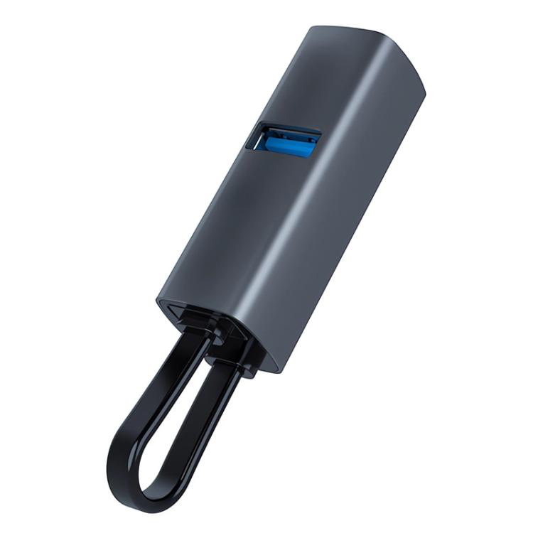 Dock station hub USB Type-C con porte USB 3.0, USB 2.0, SD e TF