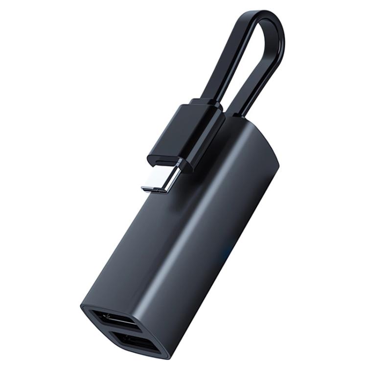 Dock station hub USB Type-C con porte USB 3.0, USB 2.0, SD e TF