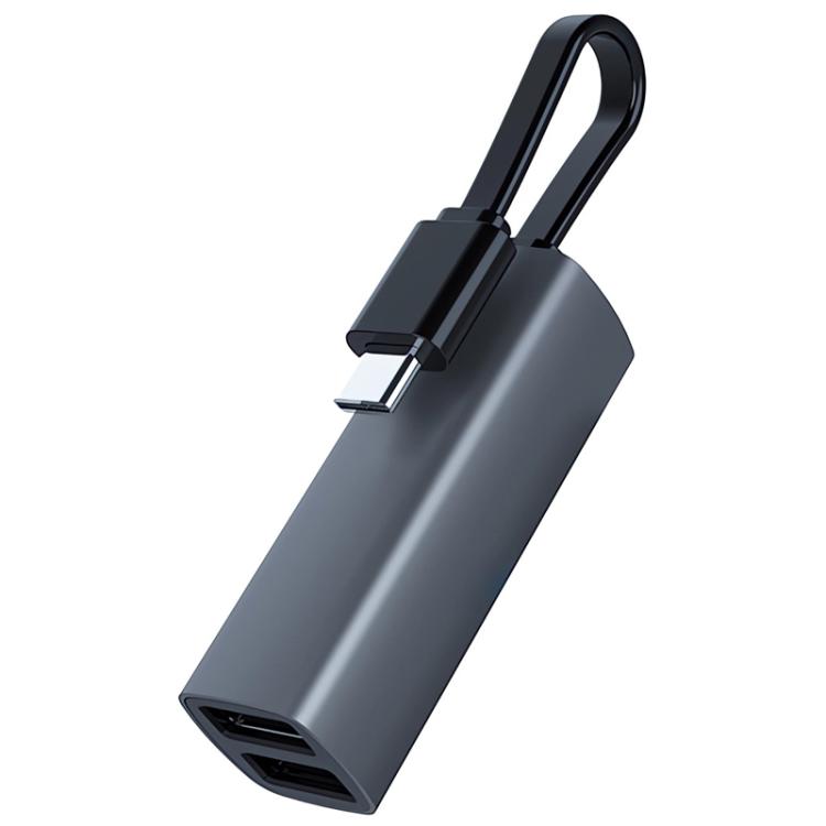 Dock station hub USB Type-C con porte USB 3.0, USB 2.0, SD e TF