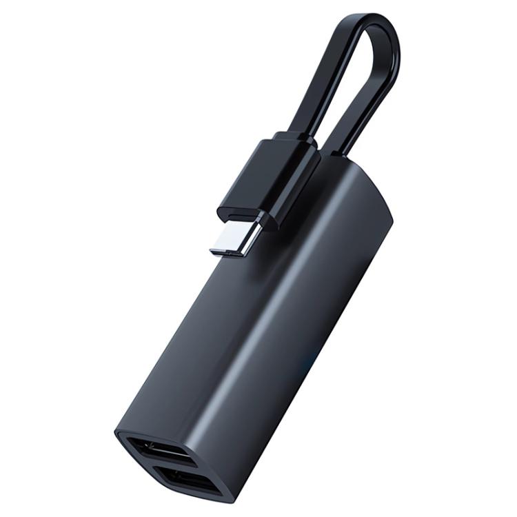 Dock station hub USB Type-C con porte USB 3.0, USB 2.0, SD e TF