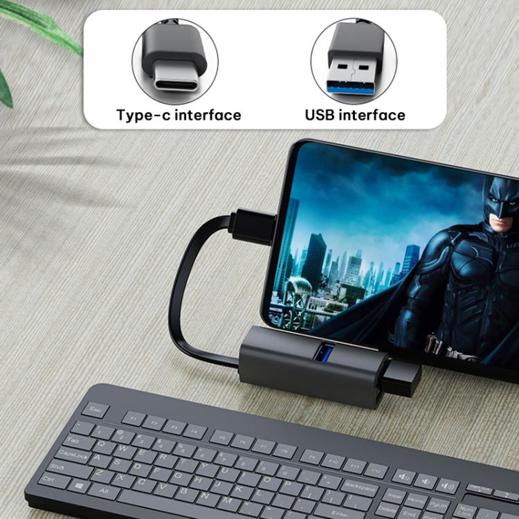 Dock station hub USB Type-C con porte USB 3.0, USB 2.0, SD e TF